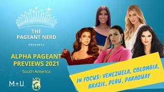 Miss World & Miss Universe 2021 South America Preview TPN#32