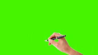 Green Screen Drawing Hand.  Monty Edits. ll