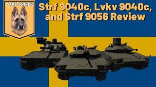 War Thunder: Should You Grind the Swedish Light Tanks (Strf 9040c, Strf 9056, and Lvkv 9040c)