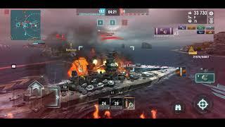 World of warships Blitz Yamato gameplay #worldofwarshipsblitz #yamato