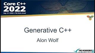 Generative C++