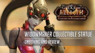 Overwatch Widowmaker Collectible Statue -  Unboxing and Review