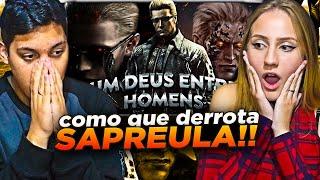 REACT EM CASAL - O Quão Forte é Albert Wesker? | Mr Warcia