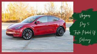 Tesla Model Y Performance Delivery | Vlogmas Day 5