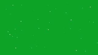 Particles   Green screen