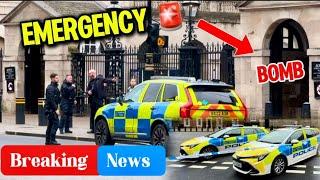 EMERGENCY AT HORSE GUARDS LONDON, SUSPECTED BOMB?