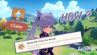 【Genshin Impact】How to get "Shield Me From The World" achievement