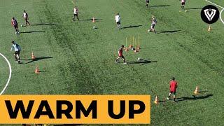 Warm Up - Passing | Soccer Drills - Football Exercises