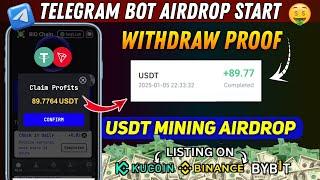 Telegram Earning Bot Airdrop Now | New TON Earning | Blockchain,Mining, Airdrop Bot today