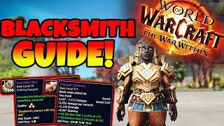 The War Within BLACKSMITHING Guide - Everything NEW in The War Within (Profession Overview)