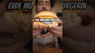 En iyi burgerin formülü smash / ezik burger