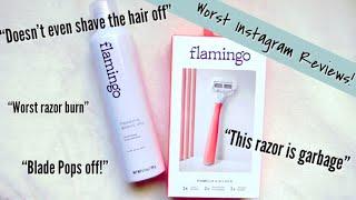 WORST Instagram Reviewed Razor from Target // Meet Flamingo!