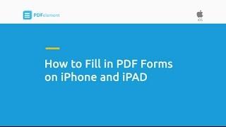 How to Fill in PDF Forms on iPhone and iPad