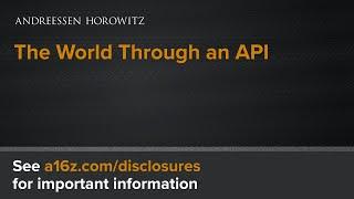 The World Through an API