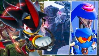 Sonic Frontiers: Shadow against Metal Overlord & Knight