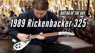 1989 Rickenbacker 325 Black | Guitar of the Day