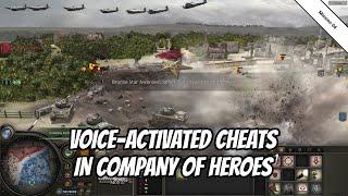 Company of Heroes (Carentan Counterattack) with Voice-Activated Cheats