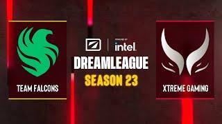 Dota2 - Team Falcons vs Xtreme Gaming - DreamLeague Season 23 - Playoffs