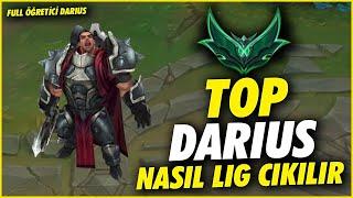 DARIUS TOP Nasıl Oynanır DEVASA Rehber 🩸 | Full Öğretici Darius Oynanış !