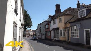 Great Dunmow Walk: Town Centre【4K】