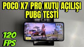 POCO X7 PRO KUTU AÇILIŞI | POCO X7 PUBG TESTİ