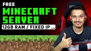 [New] Create Free Minecraft Server with 12Gb RAM - Static IP