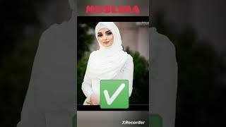 Muslima vs No Muslim#shorts#muslima#quran#