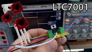 A topology that will send P-channel field devices into the past. Charge pump on LTC7001