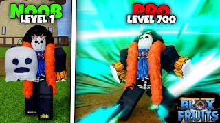 Noob to Pro Starting Over As Brook and Using Ghost Fruit (Revive Rework) in Roblox Blox Fruits!