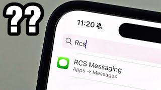 iPhone iOS 18 RCS Not Working? (SOLVED)