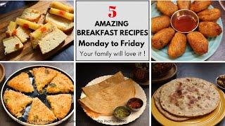 5 Amazing breakfast recipe for summers | your family will love | #foodforfoodies #breakfastideas