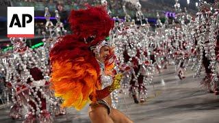 Second day of Rio's top samba schools carnival parade