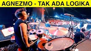 AGNEZMO - TAK ADA LOGIKA (YOIQBALL DRUMCAM LIVE IN PEKANBARU)