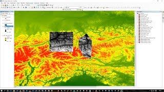 ArcGIS Clip Raster Tool