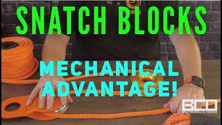 Snatch Block Mechanical Advantage Explained - What can a PULLEY do for your winch?