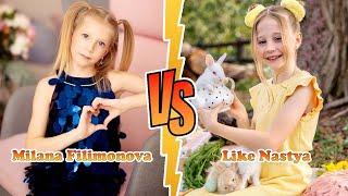 Like Nastya VS Milana Filimonova (Family Box) Transformation  New Stars From Baby To 2023