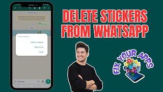 How to Delete Stickers from WhatsApp