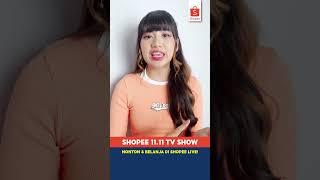 Saksikan Ghea Indrawari di Shopee 11.11 Big Sale TV Show | 11 Nov 19:00 WIB