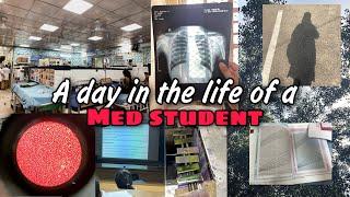 A day in the life of a med student | clinical postings, labs, studying, fun