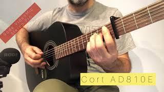 Cort AD810E BKS Elektro Akustik Gitar