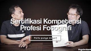 Sertifikasi untuk fotografer perlu atau tidak?