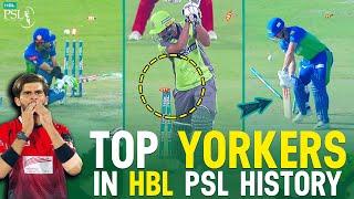 ️ Top Yorkers of #HBLPSL History