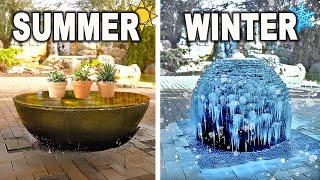 Two-in-One Seasonal Fountain Display!