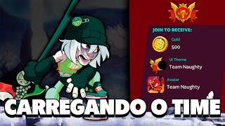 CARREGANDO meu TIME de Nix na RANKED do Brawlhalla