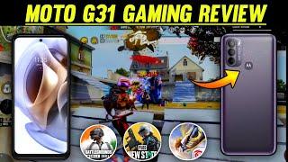 Moto G31 Free Fire Pubg  Moto G31 Free Fire Test | Moto G31 PUBG FREE FIRE Full Gaming Review