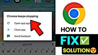 chrome keeps stopping problem