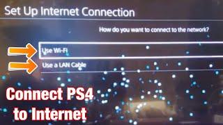 How to Connect PS4 to Internet (Home Wifi Network)