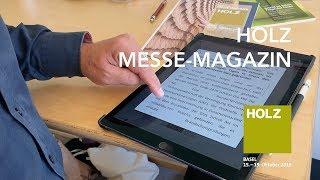 Holz 2019 | Messe-Magazin von der SchreinerZeitung