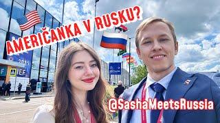 AMERIČANKA v Rusku?! w/@SashaMeetsRussia