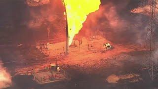 Natural gas pipeline explosion in Houston, homes evacuated